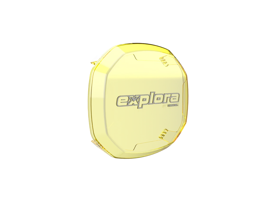 Gular ljósahlífar fyrir Vision X Explora Ljós
